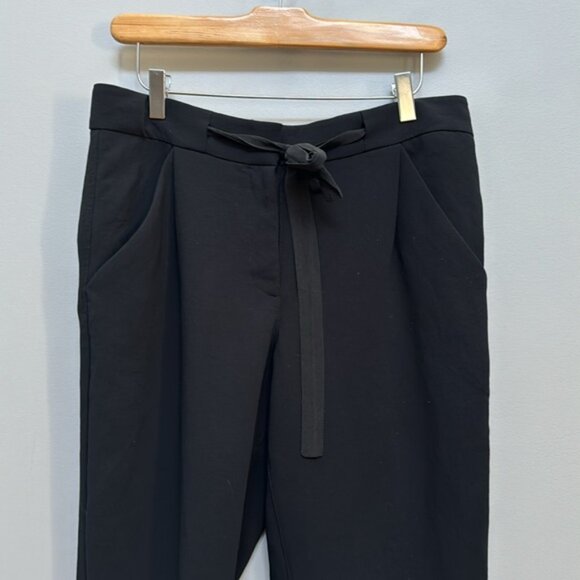 Aritzia Wilfred Black Ankle Length Allant Pants Size 6 - Picture 5 of 12